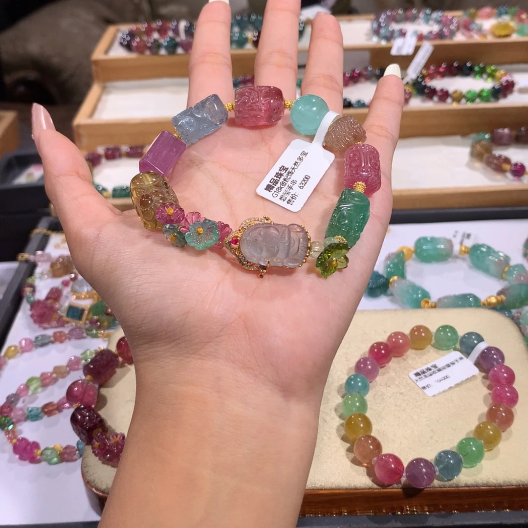 碧玺未镶嵌多样性发货其一