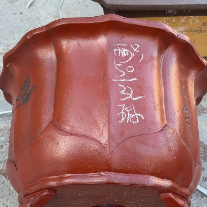 用***3宜兴紫砂花盆，现货发