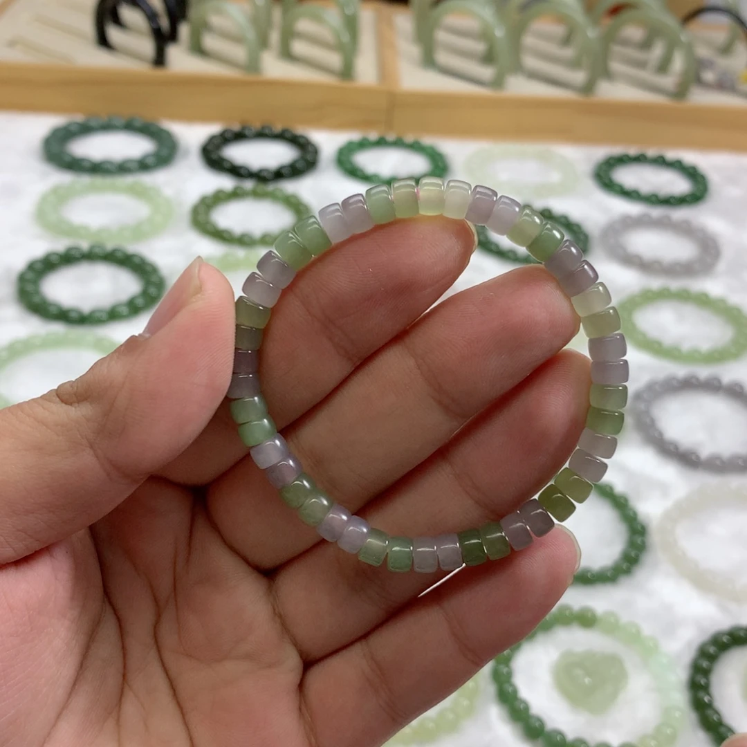 未镶嵌手串和田玉（多宝药片5.8）