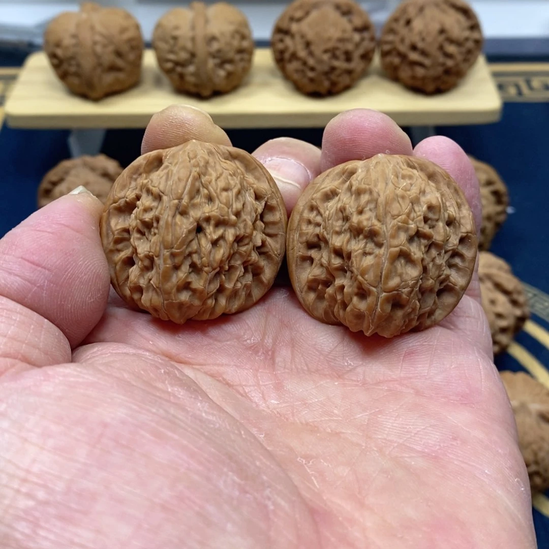 吊坠文玩核桃35磨盘
