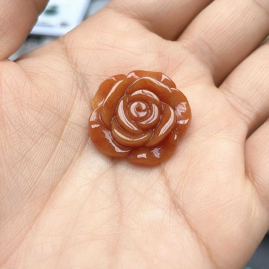 翡翠未镶嵌颈饰项链