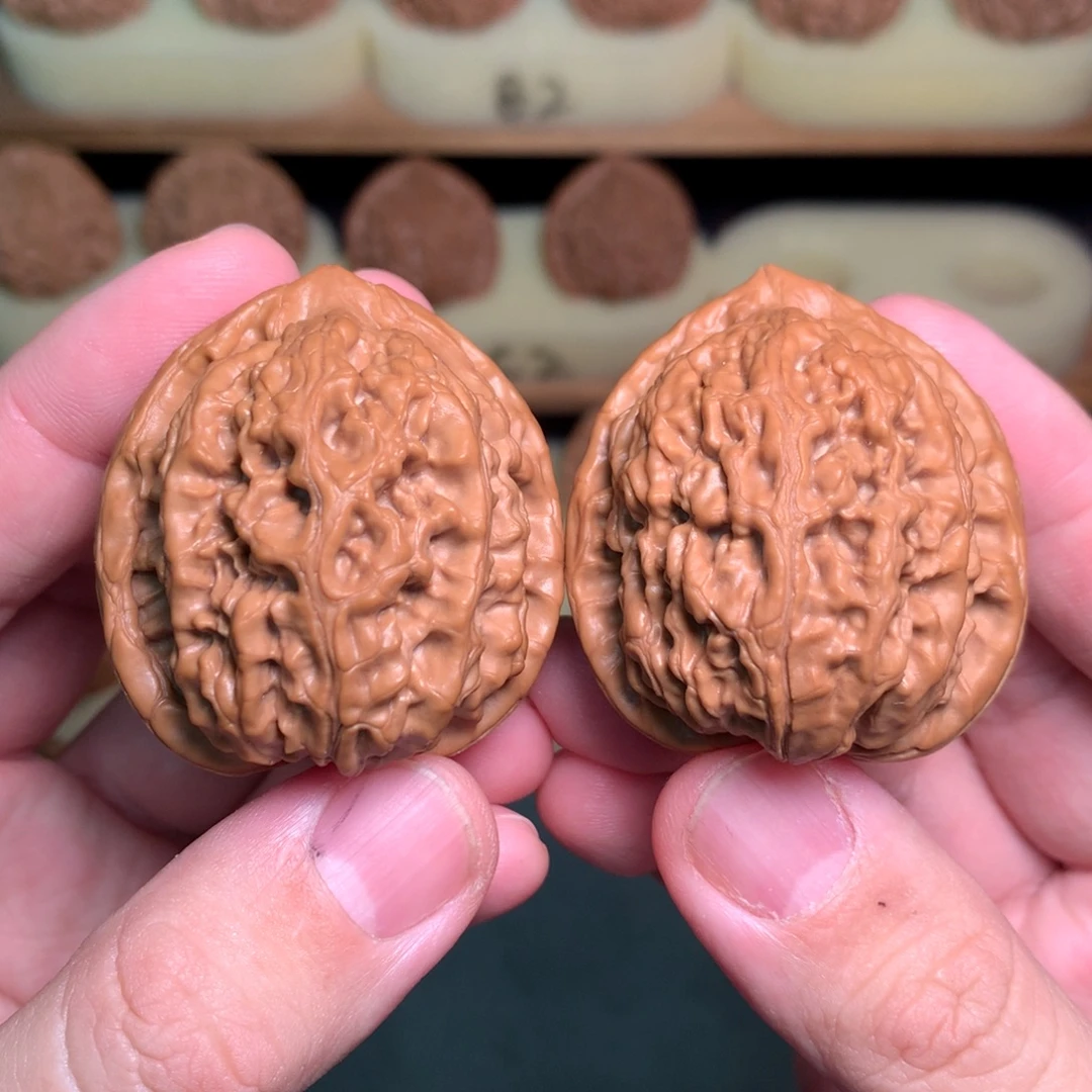 文玩核桃吊坠42蓟县凤凰台全品46.6g