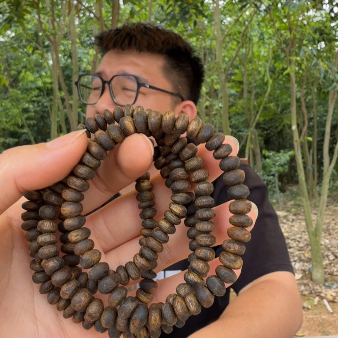 沉香碎屑沉香虫漏单圈 多样性发一