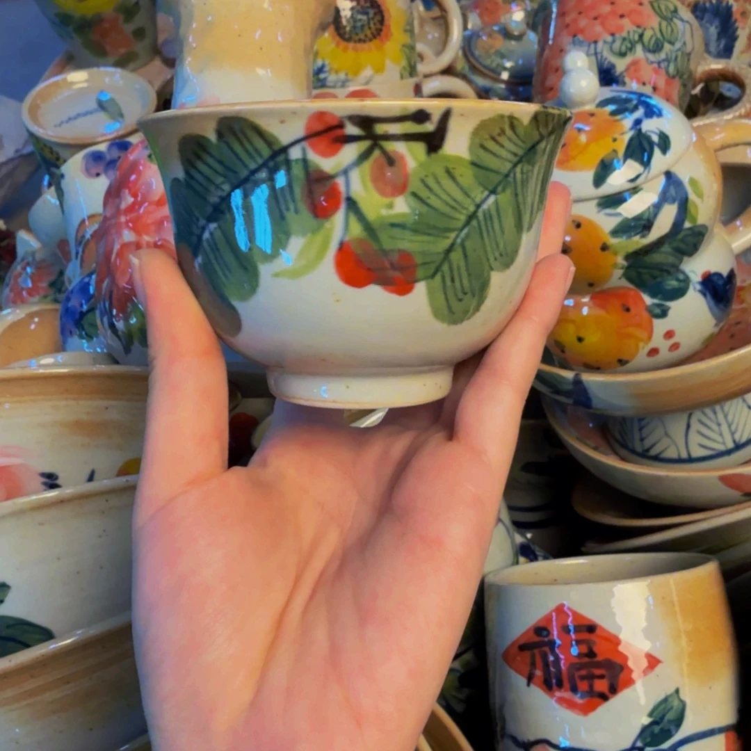 瓷片景德镇陶瓷手工手绘