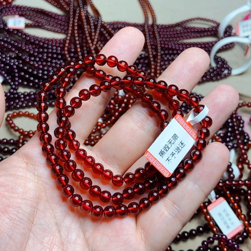 【闪购商品】未镶嵌手链石榴石