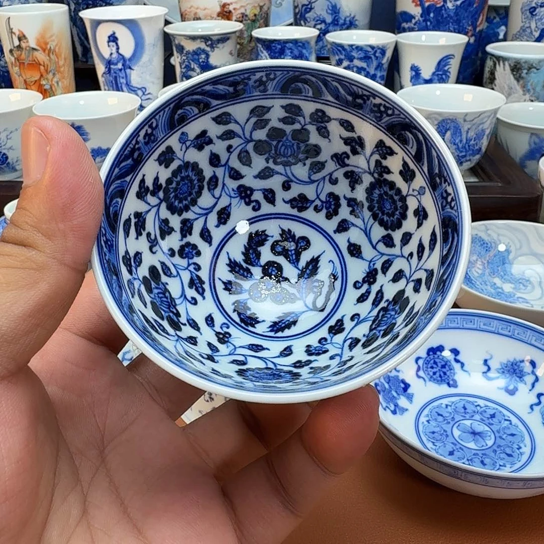 摆件愤***鸟景德镇全手工手绘陶瓷