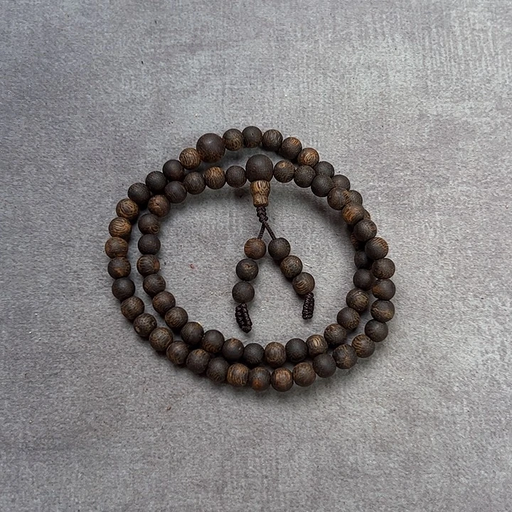 沉香手串图**妈5海南奇楠沉水