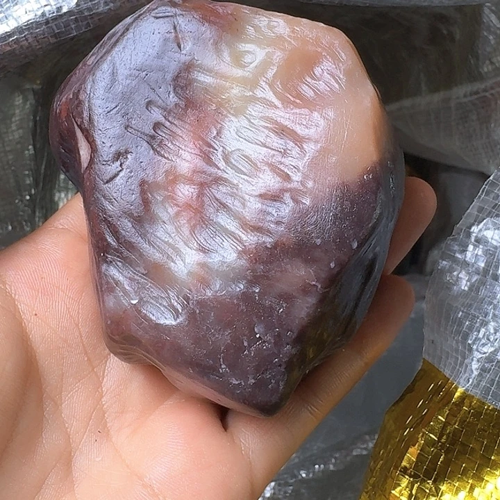 沉***金寿山石寿山石的颜色