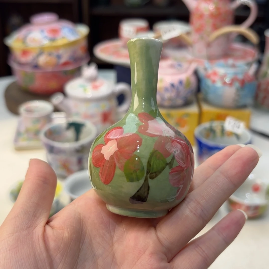 景德镇手绘高温釉下彩陶瓷茶具