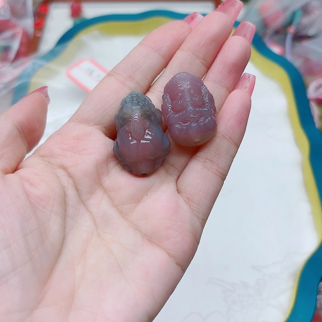 玛瑙/玉髓手链未镶嵌瑞*盐源18