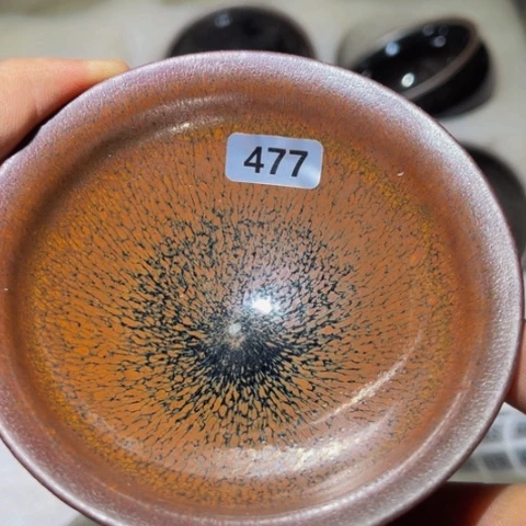 茶盏原矿原釉柴烧建盏