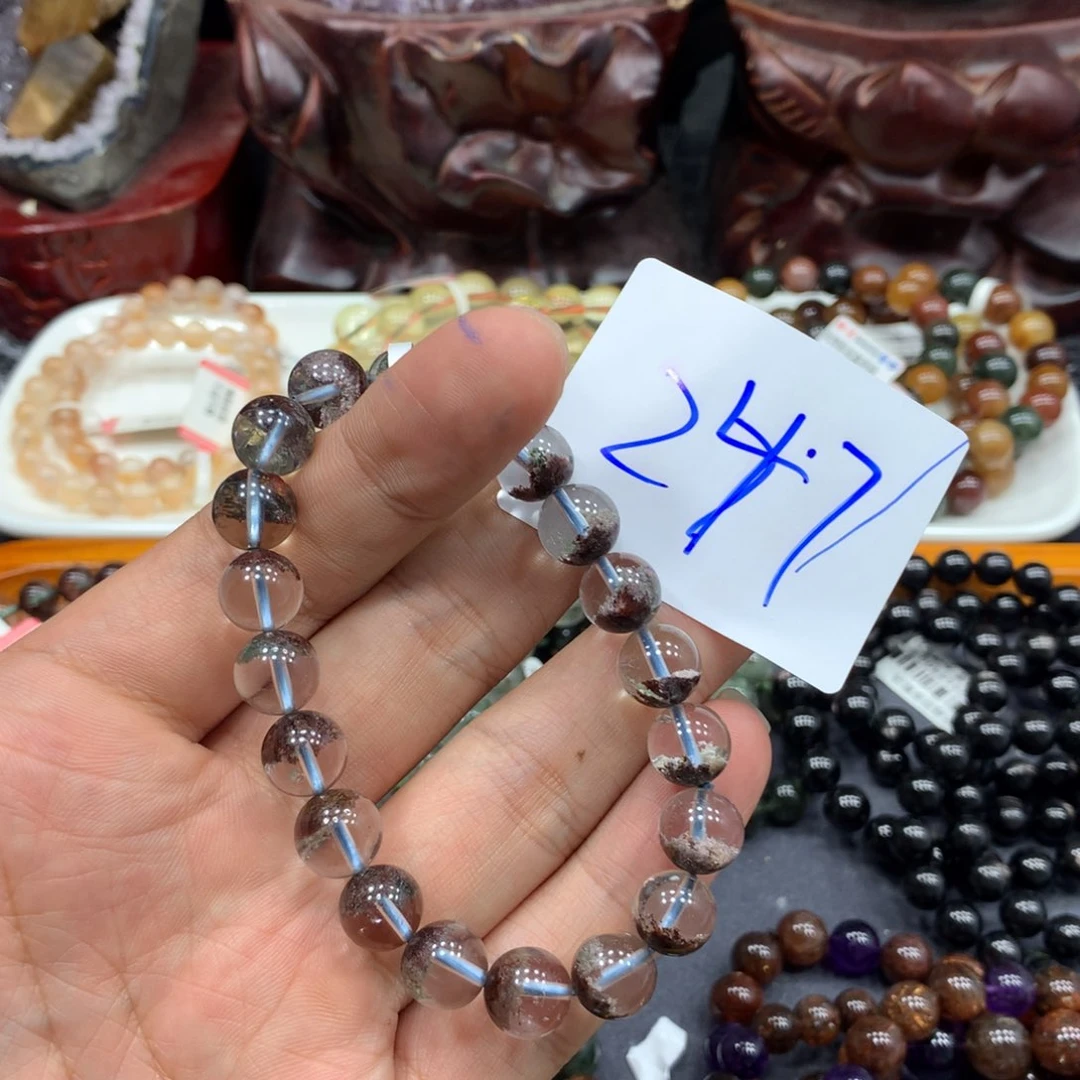 水晶手串未镶嵌天然