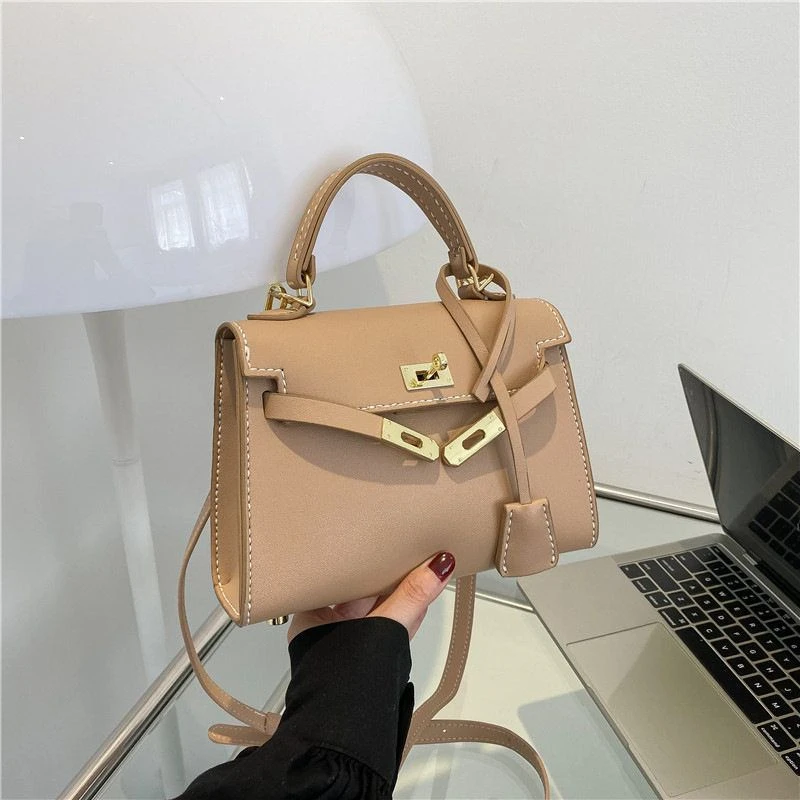 DIY纯手工蜡线凯莉包mini小包小众斜挎女包自制材料包百搭手提包