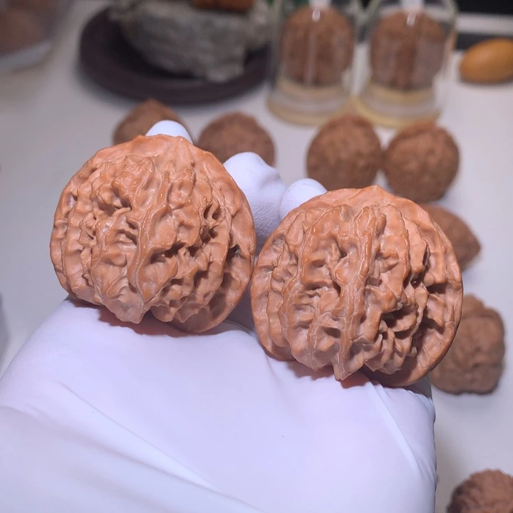 文玩核桃把件苹果园