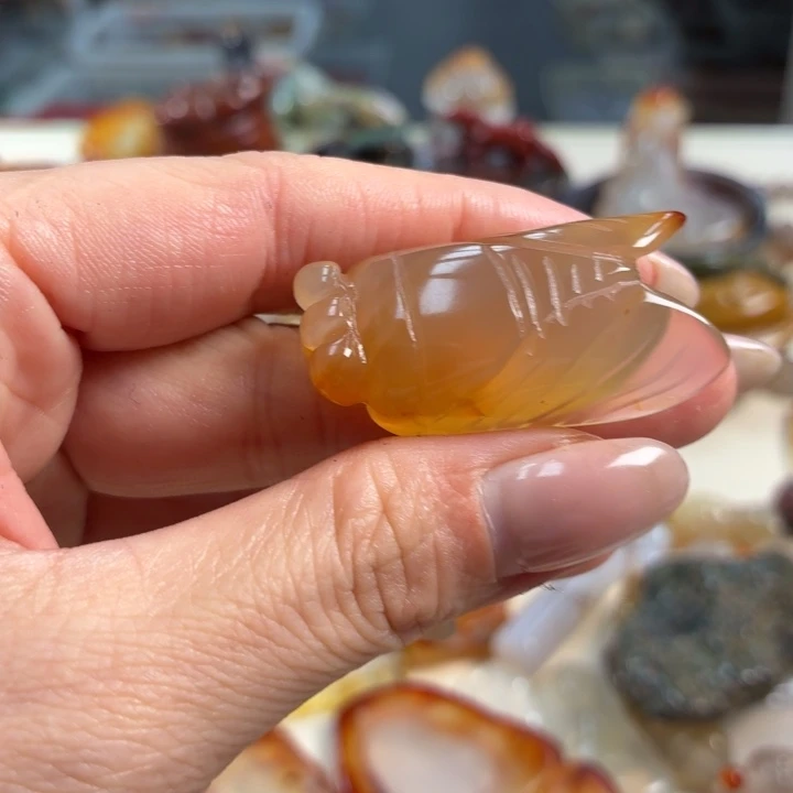 玛瑙/玉髓吊坠(不含链)未镶嵌