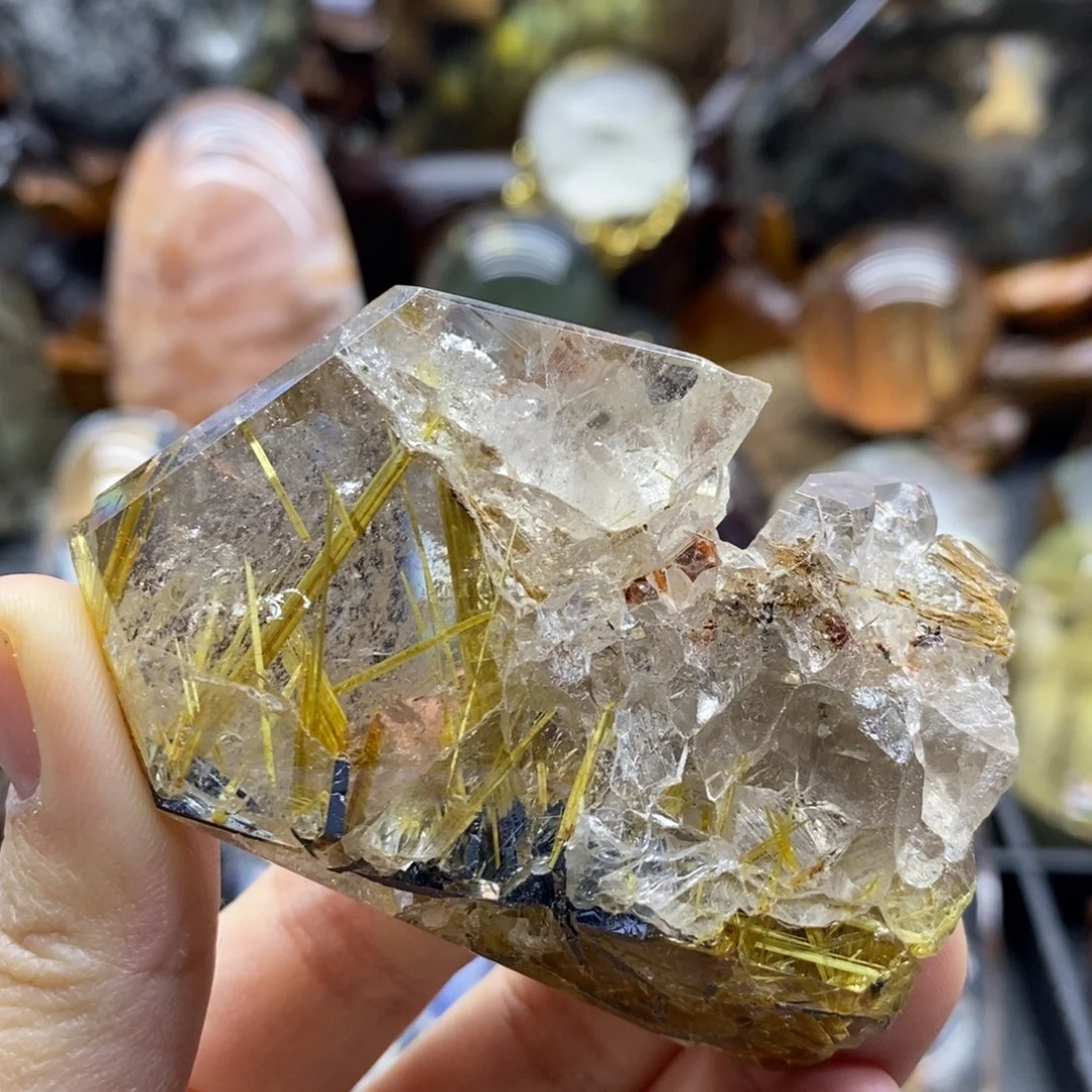 未镶嵌水晶珠宝半成品