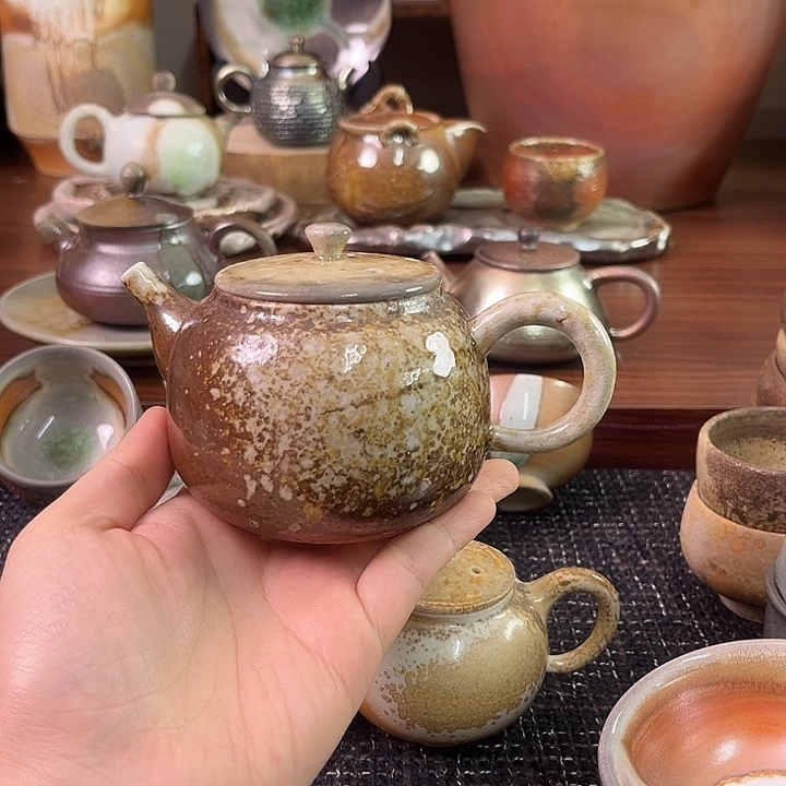 柴烧中白泥龙窑精品福利