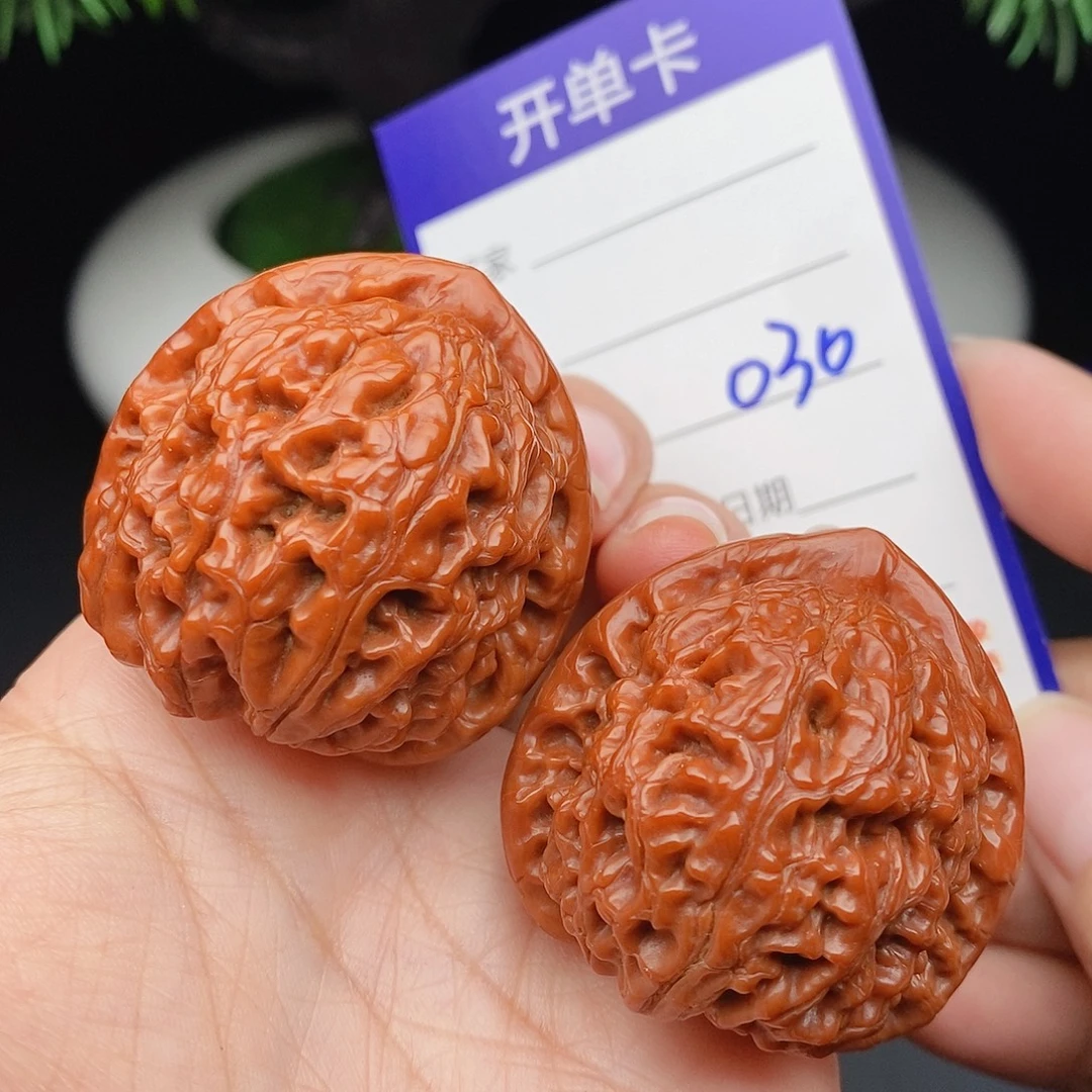 文玩核桃把件39水龙纹030