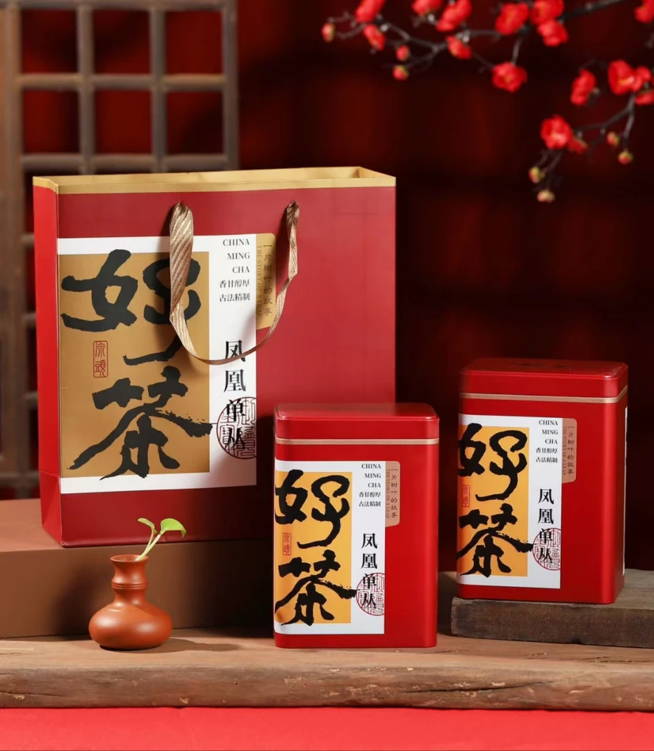 宋上品-凤凰单丛茶-罐装春茶优质鸭屎香清香奶香银花香250g/罐