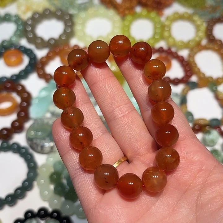 蛇纹石玉未镶嵌手串