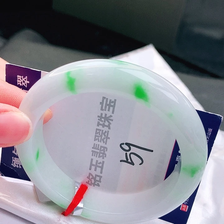 翡翠未镶嵌手镯缅甸天然a货翡翠手镯