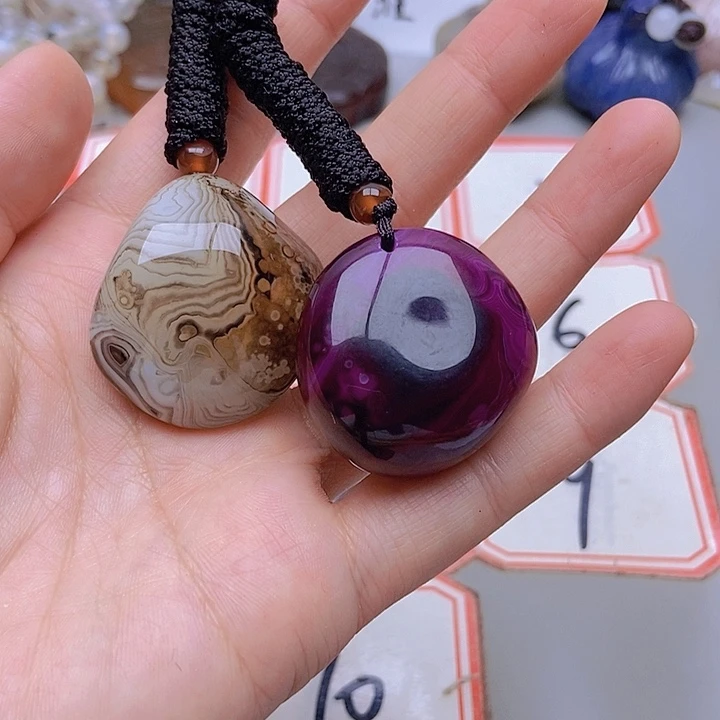 【闪购商品】未镶嵌玛瑙/玉髓珠宝半成品晚***风