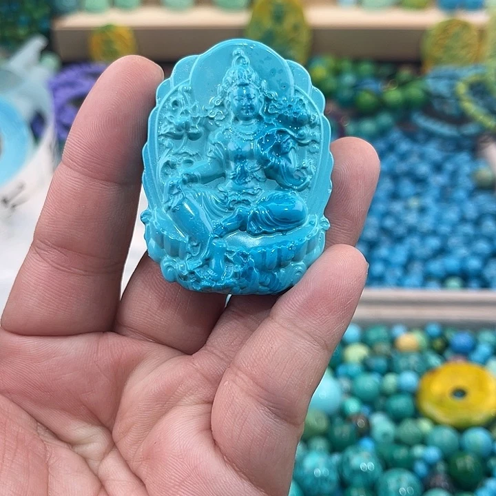 高瓷雕刻精品精美