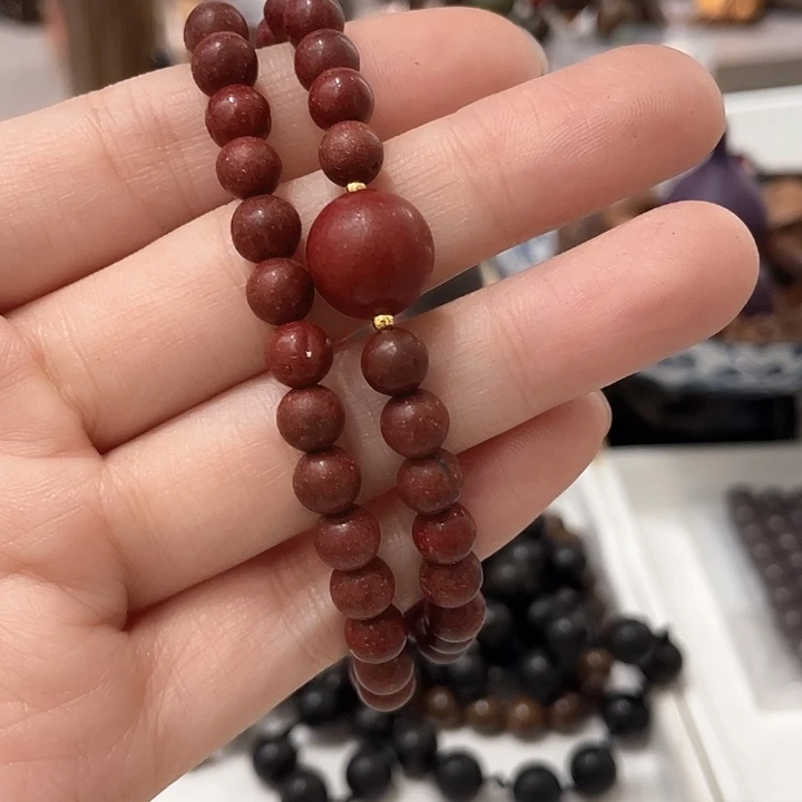 泥塑合香珠花蕊夫人0.6双圈