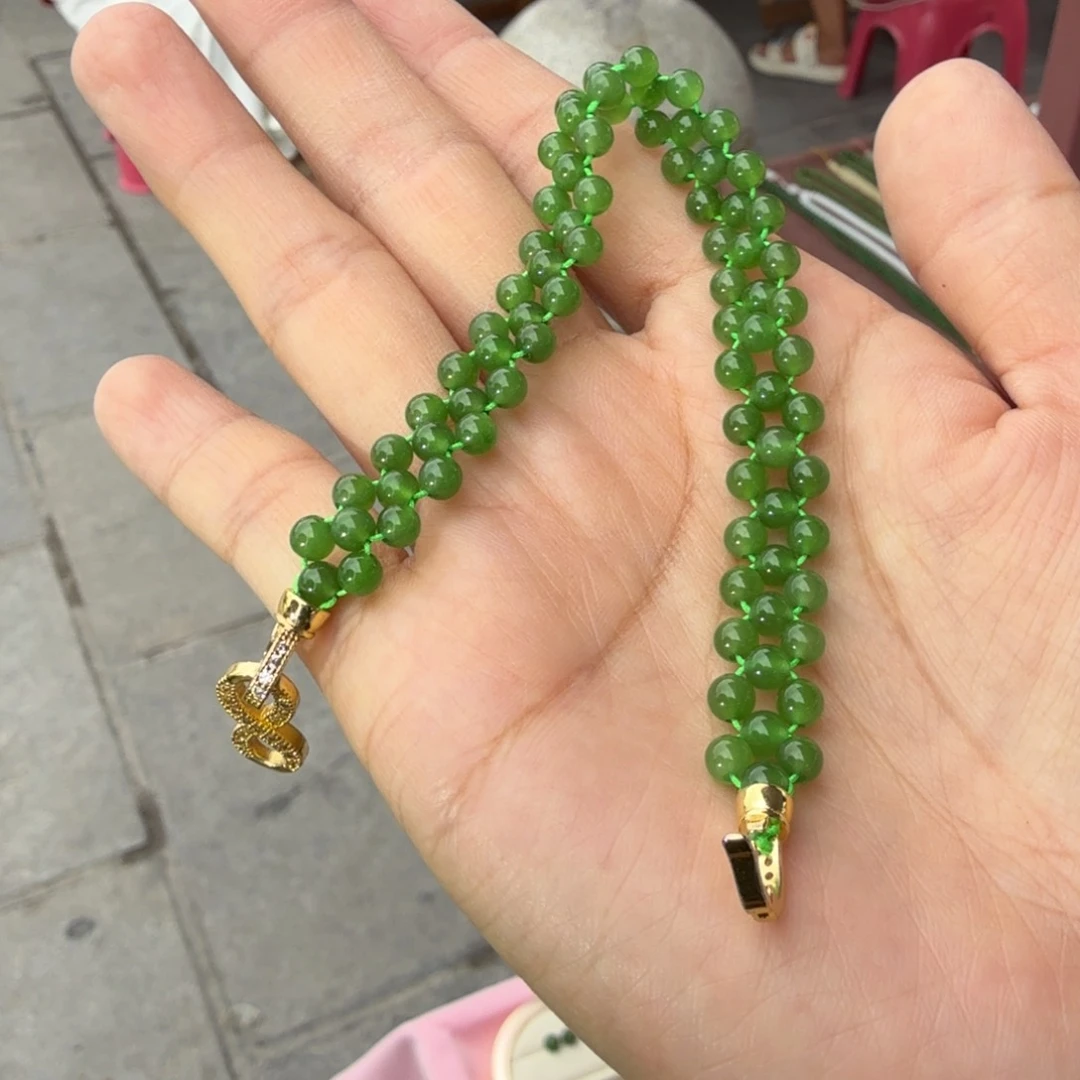 和田玉未镶嵌颈饰碧玉手串门总多样性拍一发一