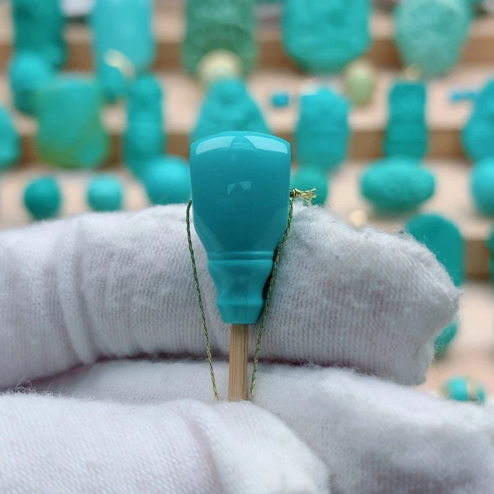 绿松石未镶嵌配饰