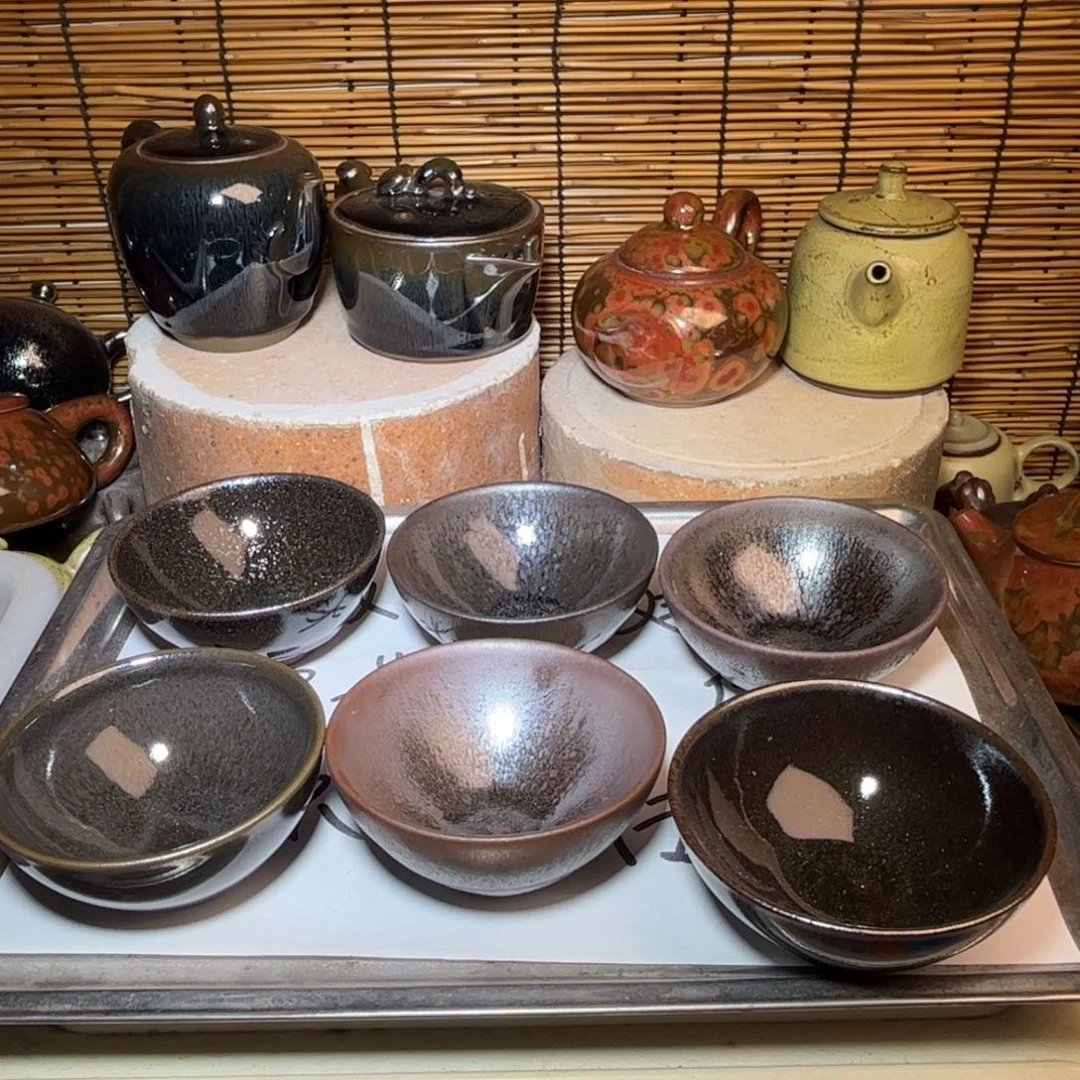 茶盏建窑建盏 微瑕作品