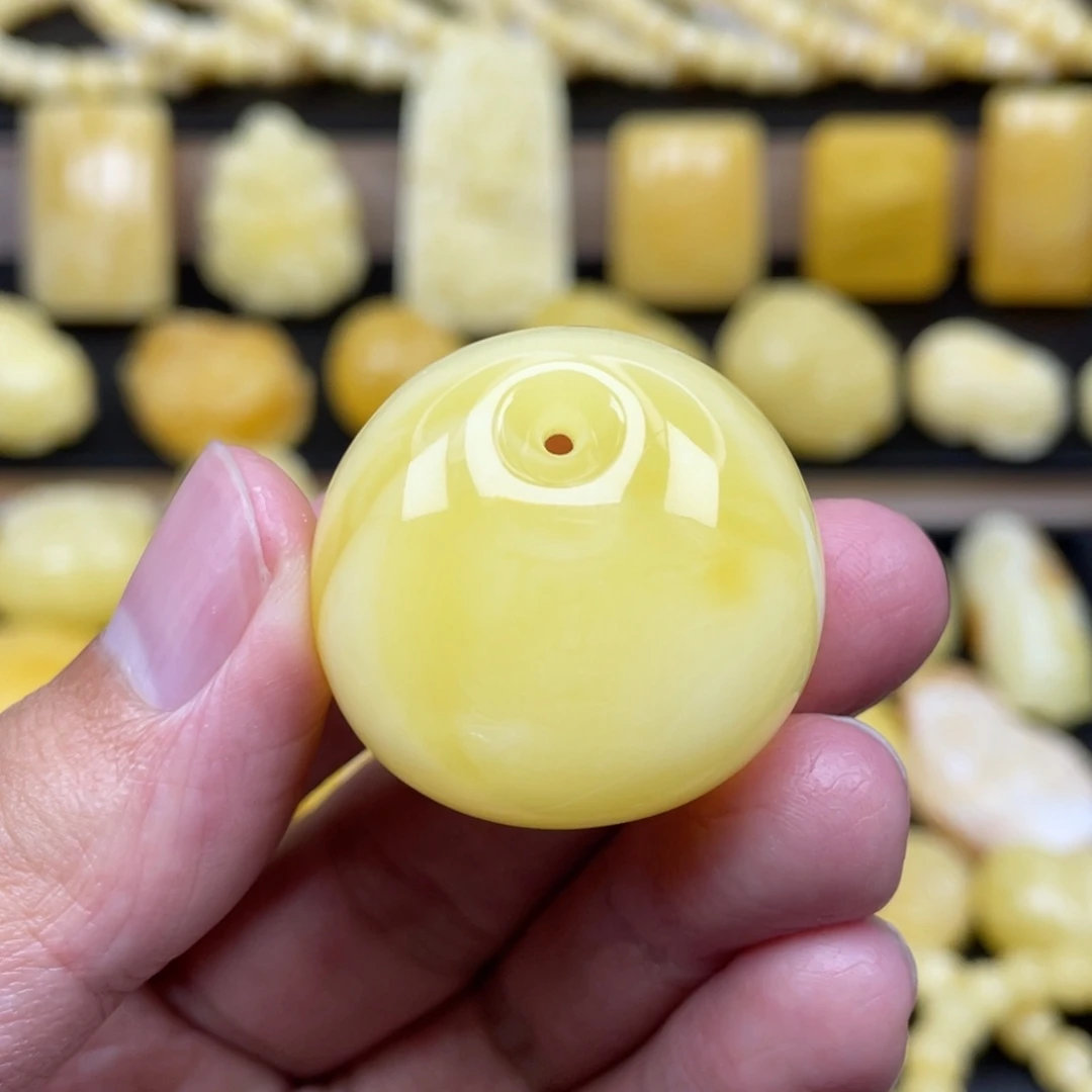 琥珀未镶嵌裸石琥珀蜜蜡