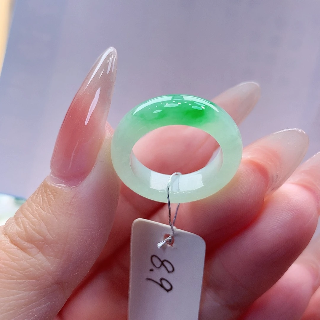 翡翠未镶嵌戒指缅甸A货