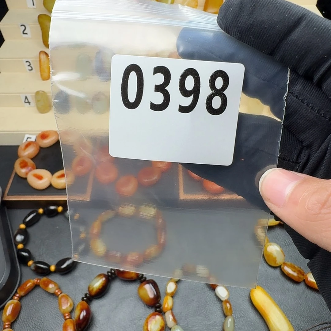 和田玉手串未镶嵌人*闲