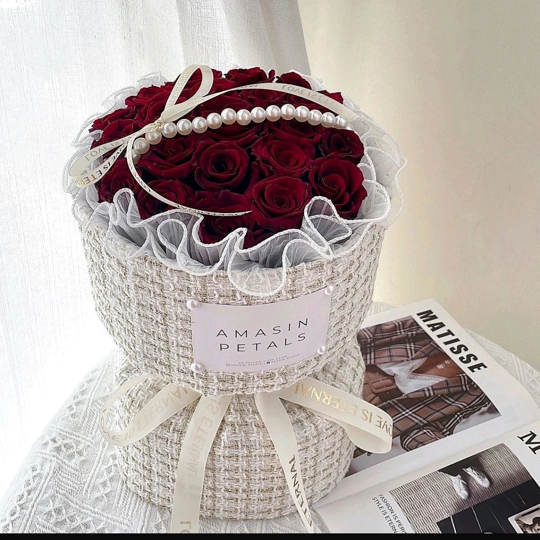 [纯爱]19支红玫瑰小香风花束