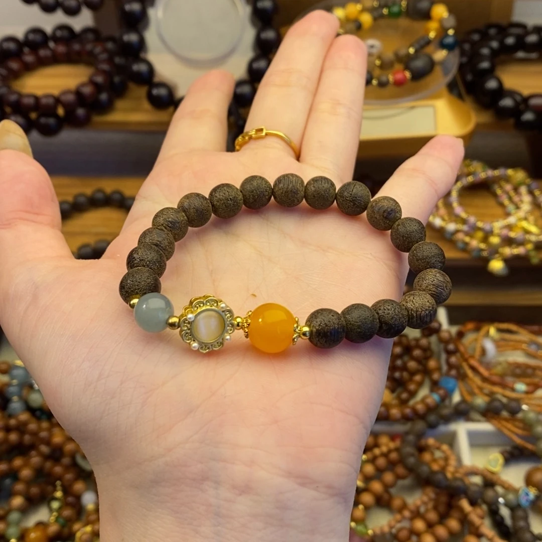 未镶嵌库克手串蚂蚁沉