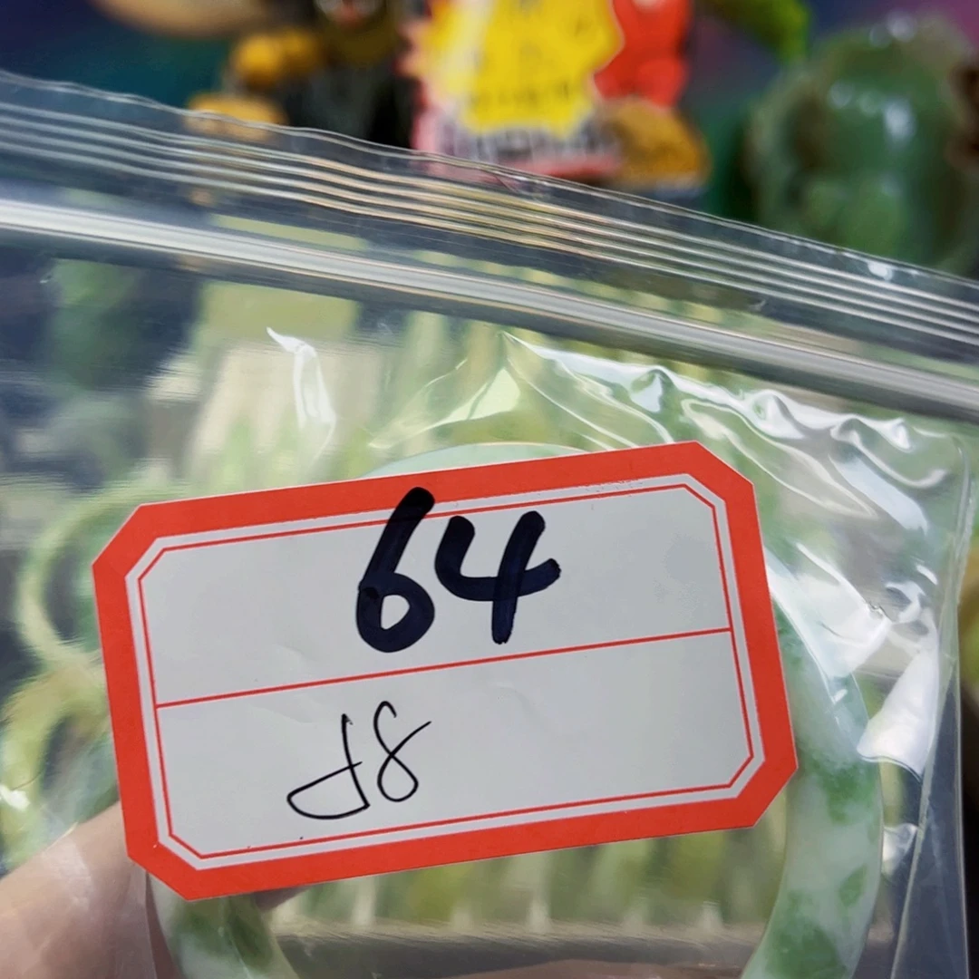 水***晶未镶嵌蛇纹石玉手镯
