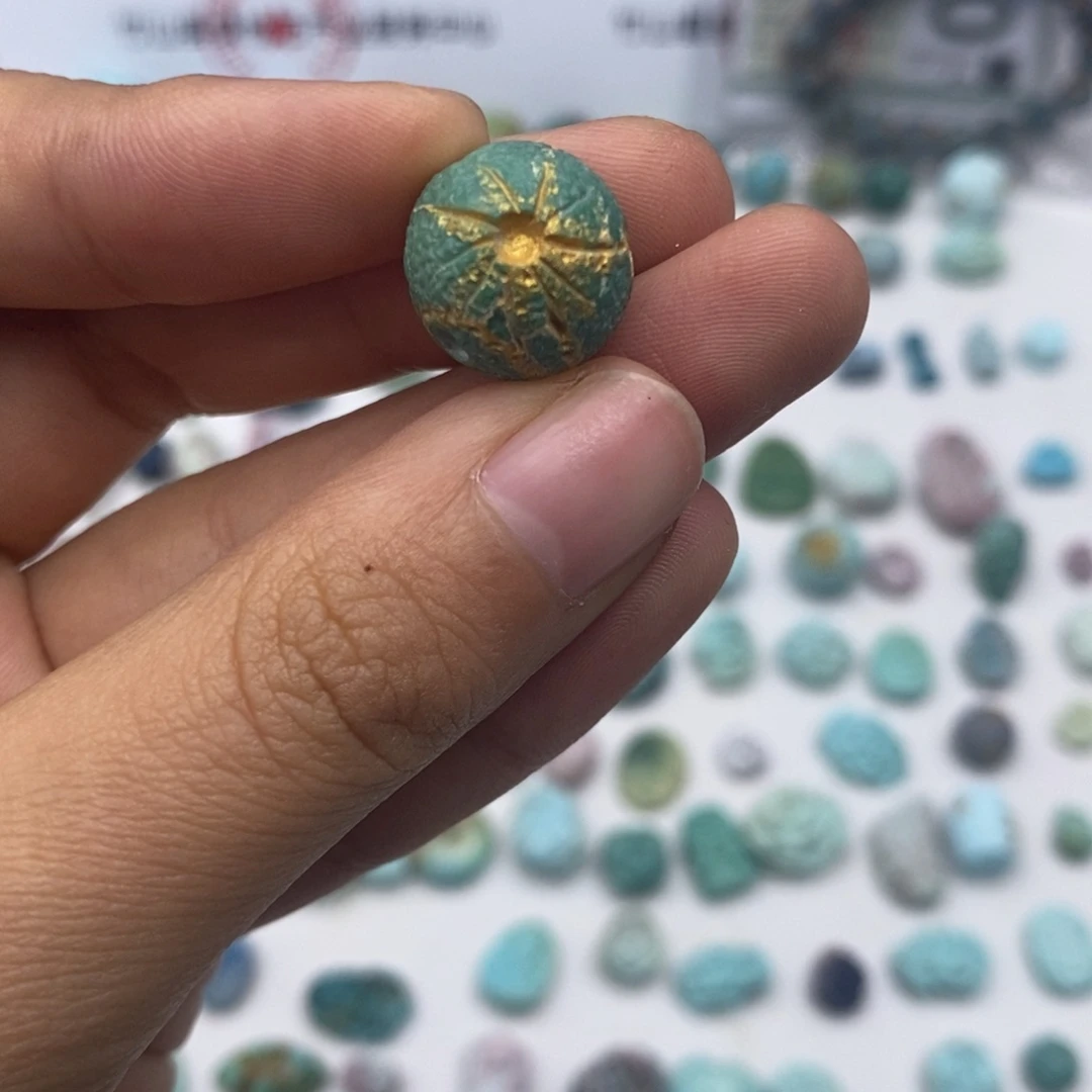 绿松石未镶嵌配饰