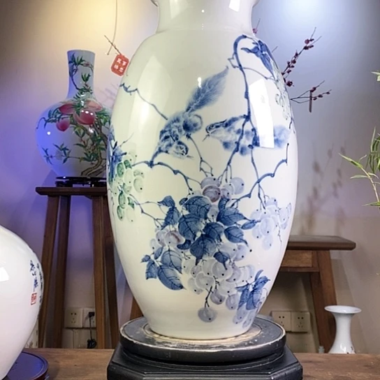【闪购商品】景德镇陶瓷家用摆件苍**缘