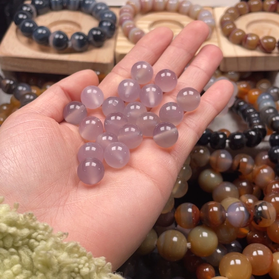 玛瑙/玉髓未镶嵌手链