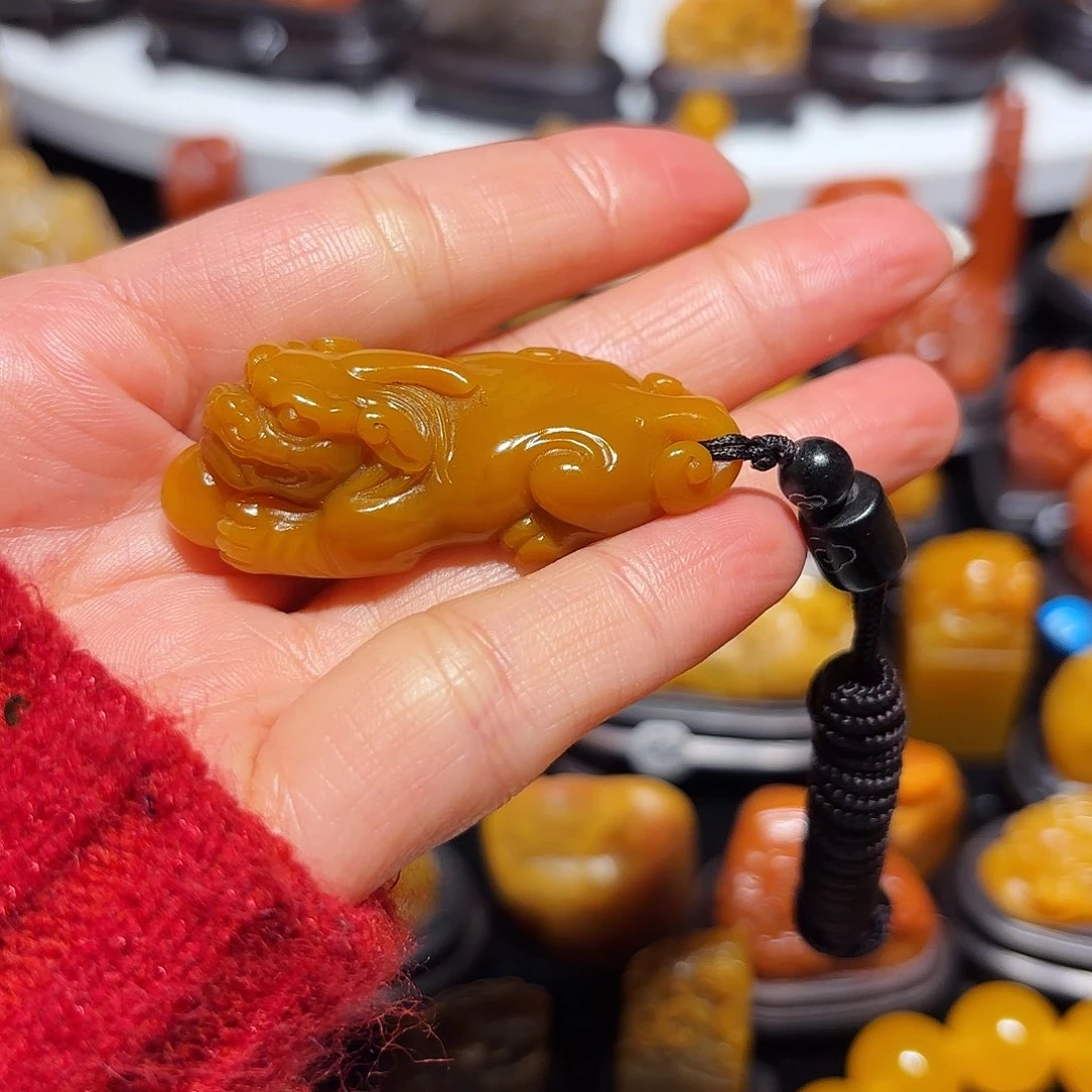 田黄石藜*石雕石雕石雕