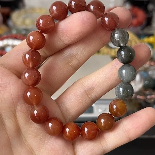 水晶手链未镶嵌矿坑