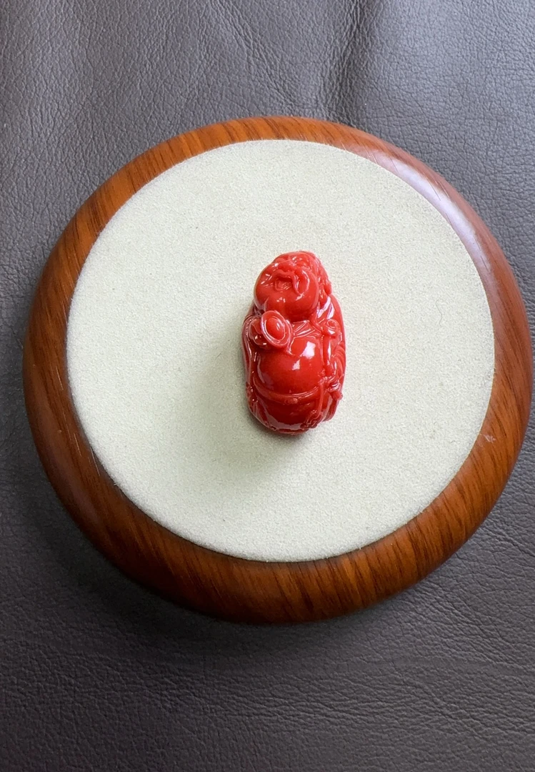 大圣3号红色来福吊坠 F732