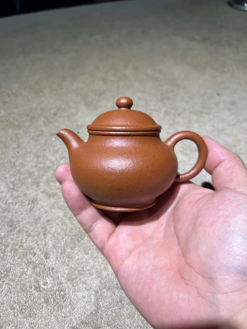潘壶 原矿朱泥 无添加120cc 老玩家必备新手勿拍 粗砂铁质