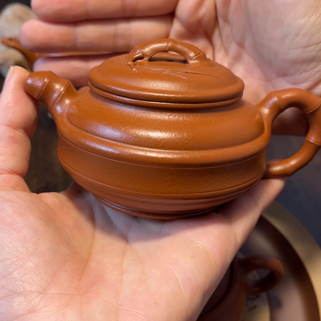 茶壶紫砂宜兴紫砂茶具半手工制作