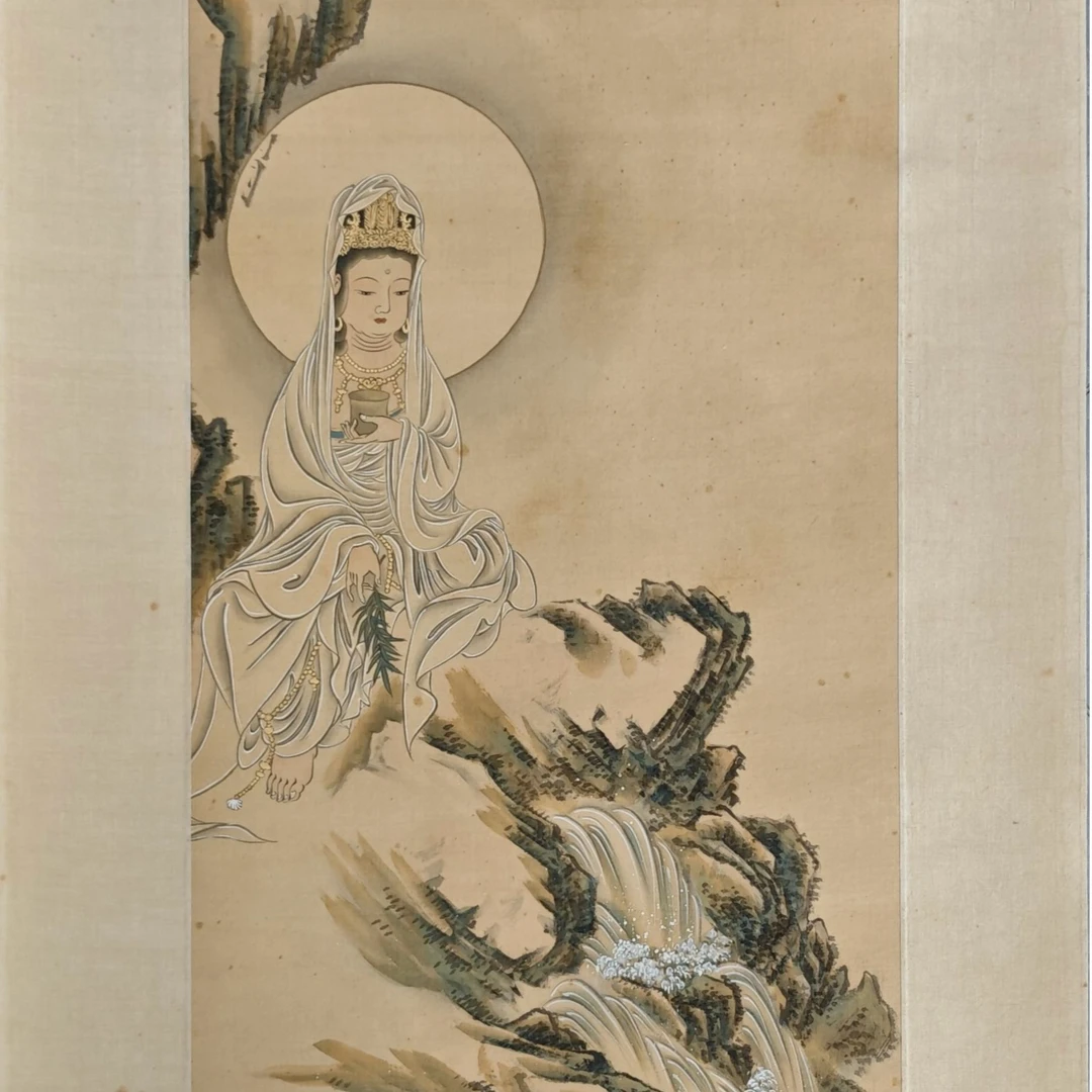 苏老师观音大士立轴