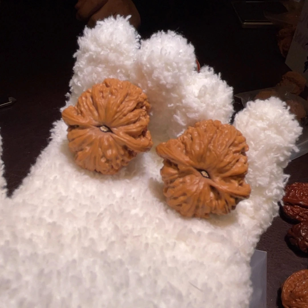 文玩核桃把件马***喵34密纹