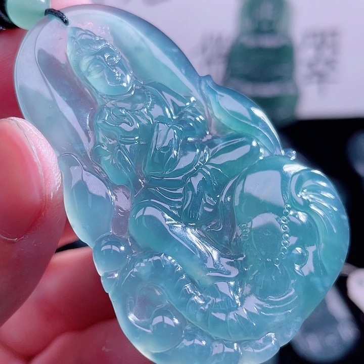 翡翠未镶嵌颈饰899999999