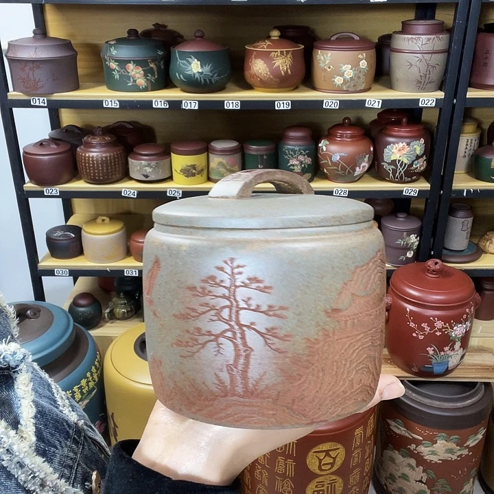紫砂茶叶罐紫砂茶叶罐