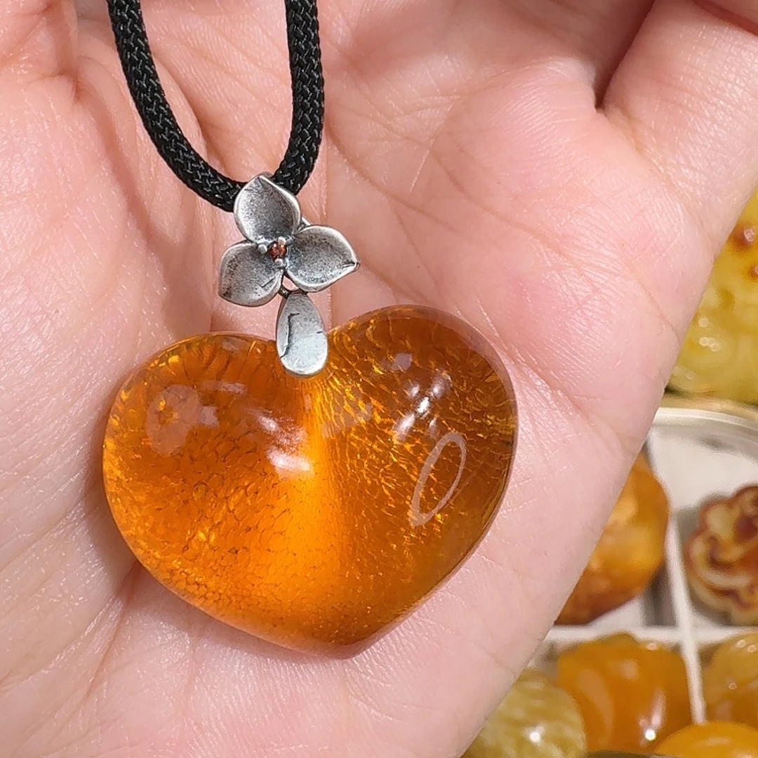 琥珀未镶嵌裸石我